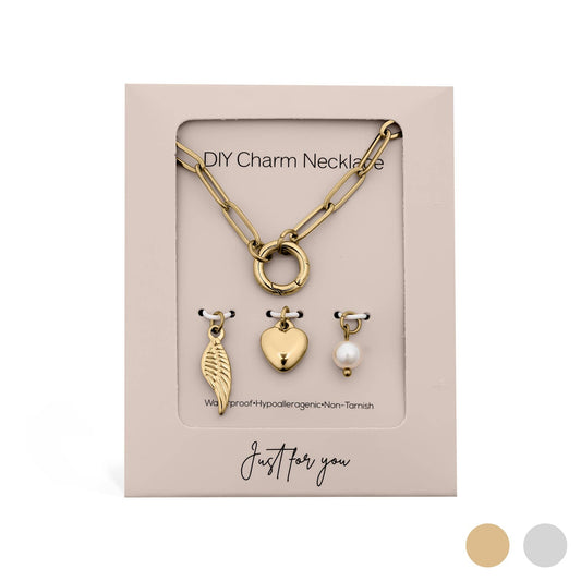 Angel Wing DIY Charm Necklace