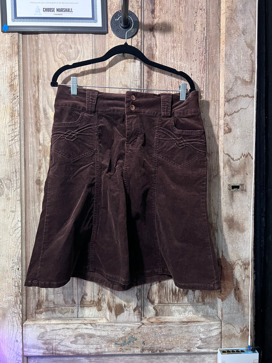 Y2K Corduroy Skirt