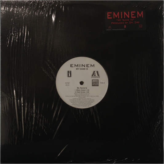 12" Vinyl SP Record - Eminem - My Name Is Hip Hop Rap Music