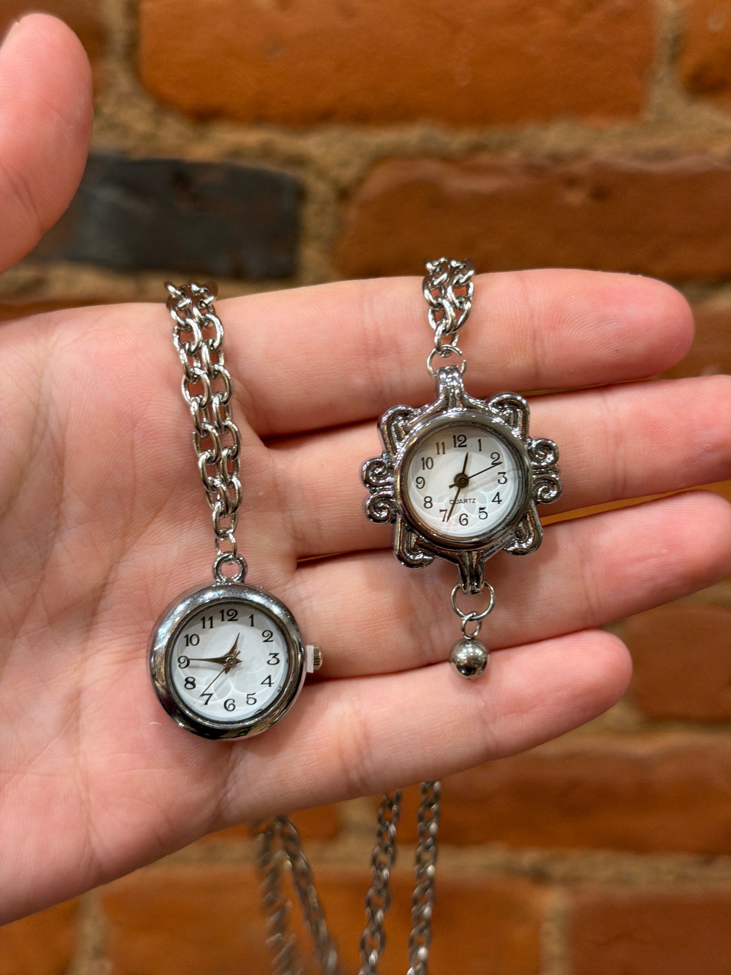 Watch Necklace