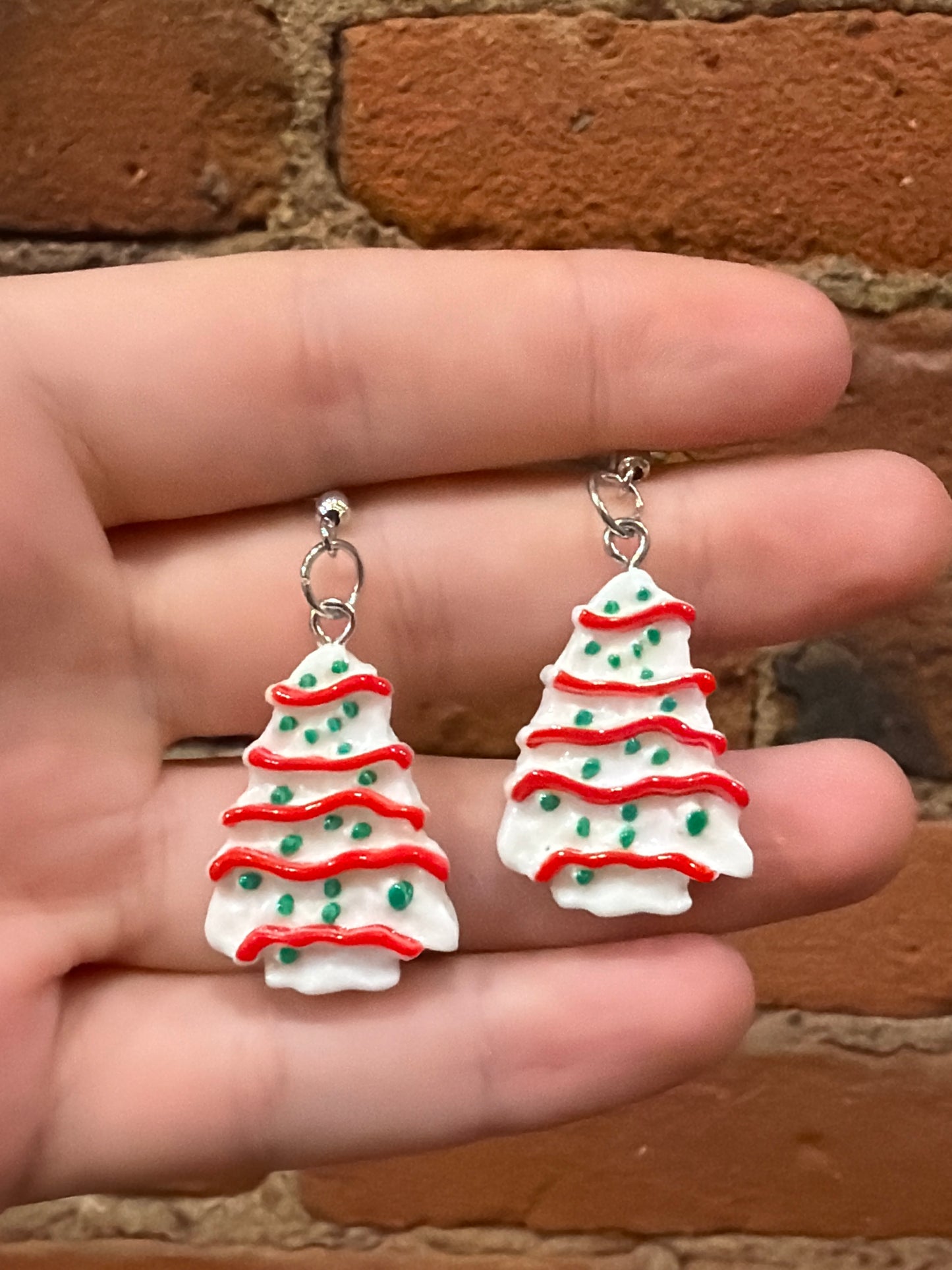 Cake Tree Earrings