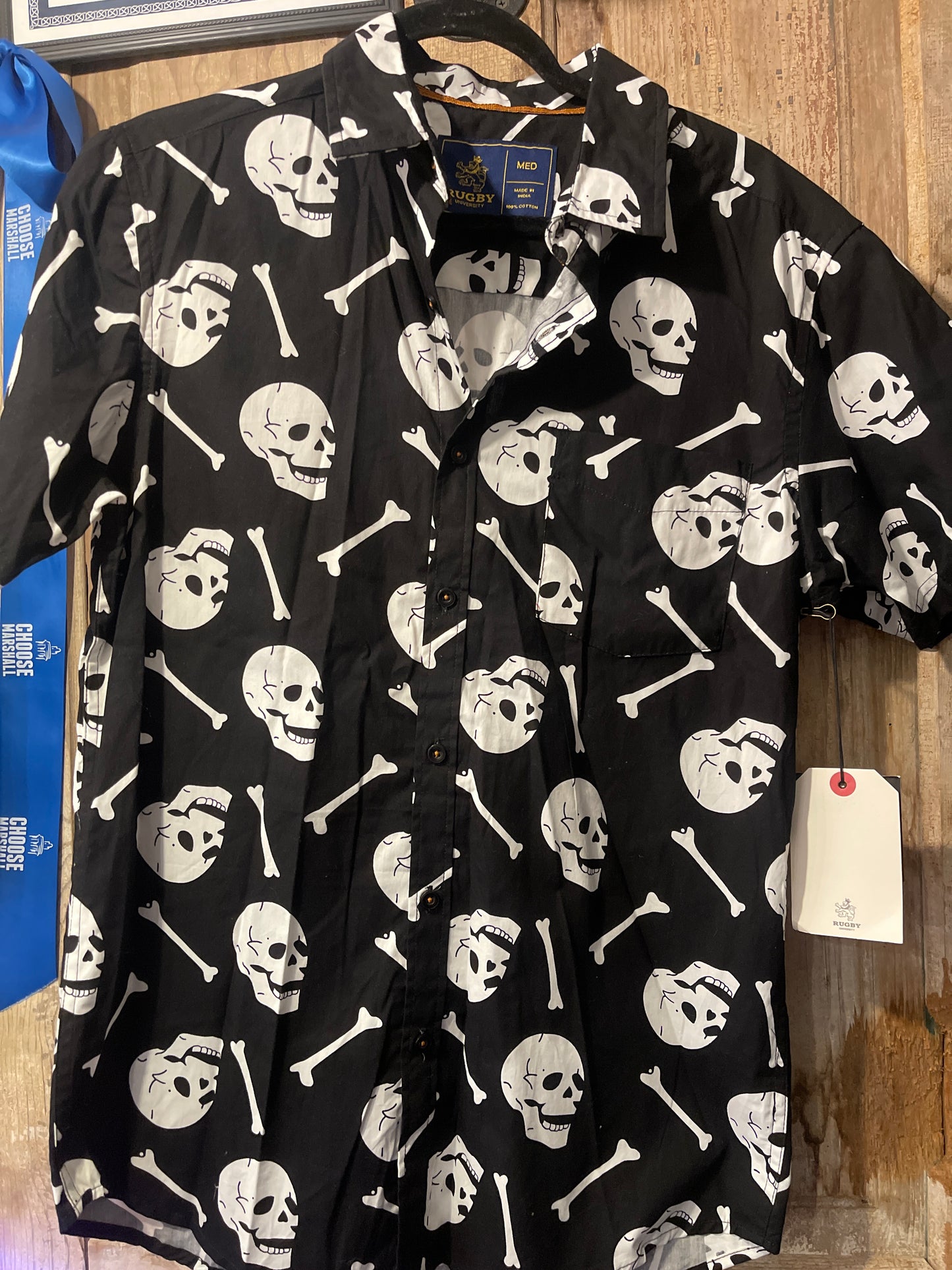 Halloween Button Up Tee