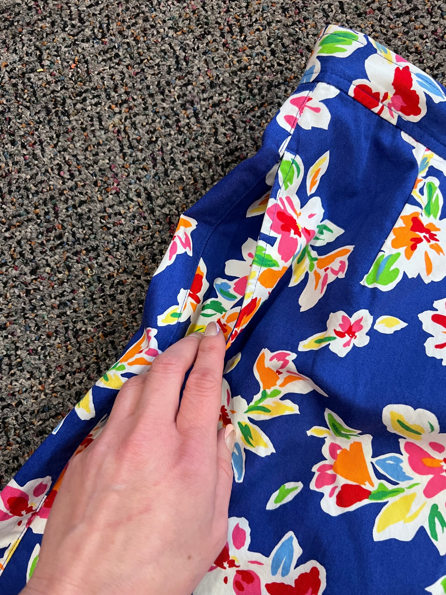 VTG Liz Claiborne Floral Skort
