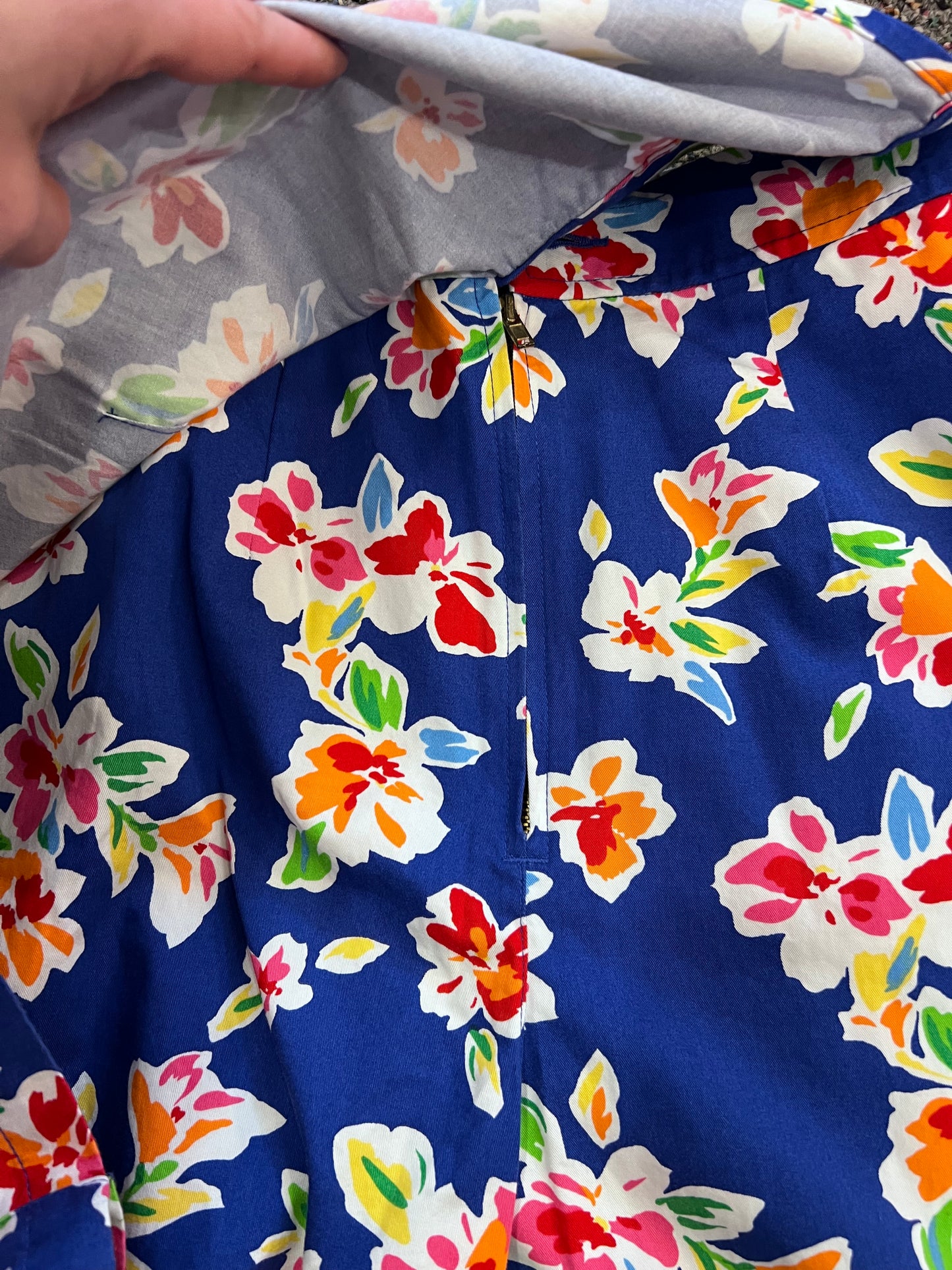 VTG Liz Claiborne Floral Skort