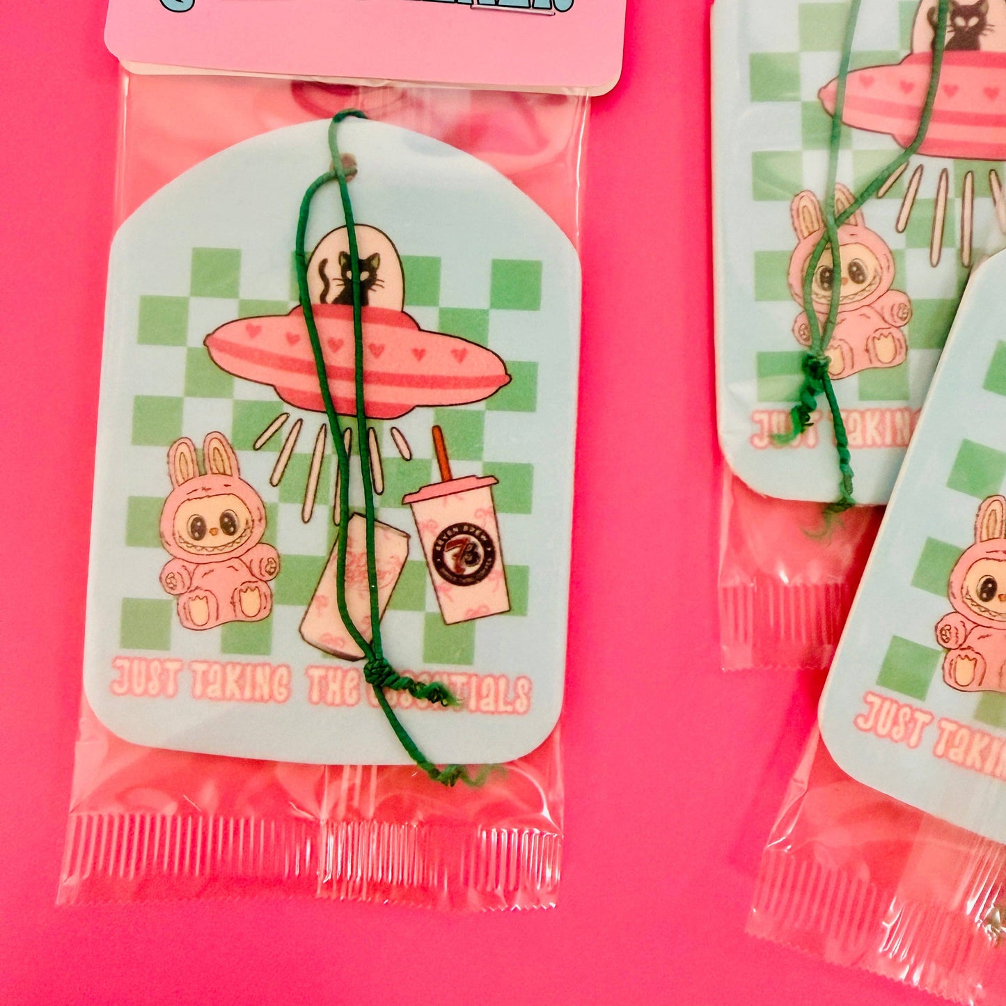 Car Air Freshener, Just Taking The Essentials