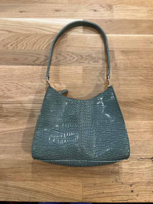 Liz Claiborne Turquoise Animal Skin Purse