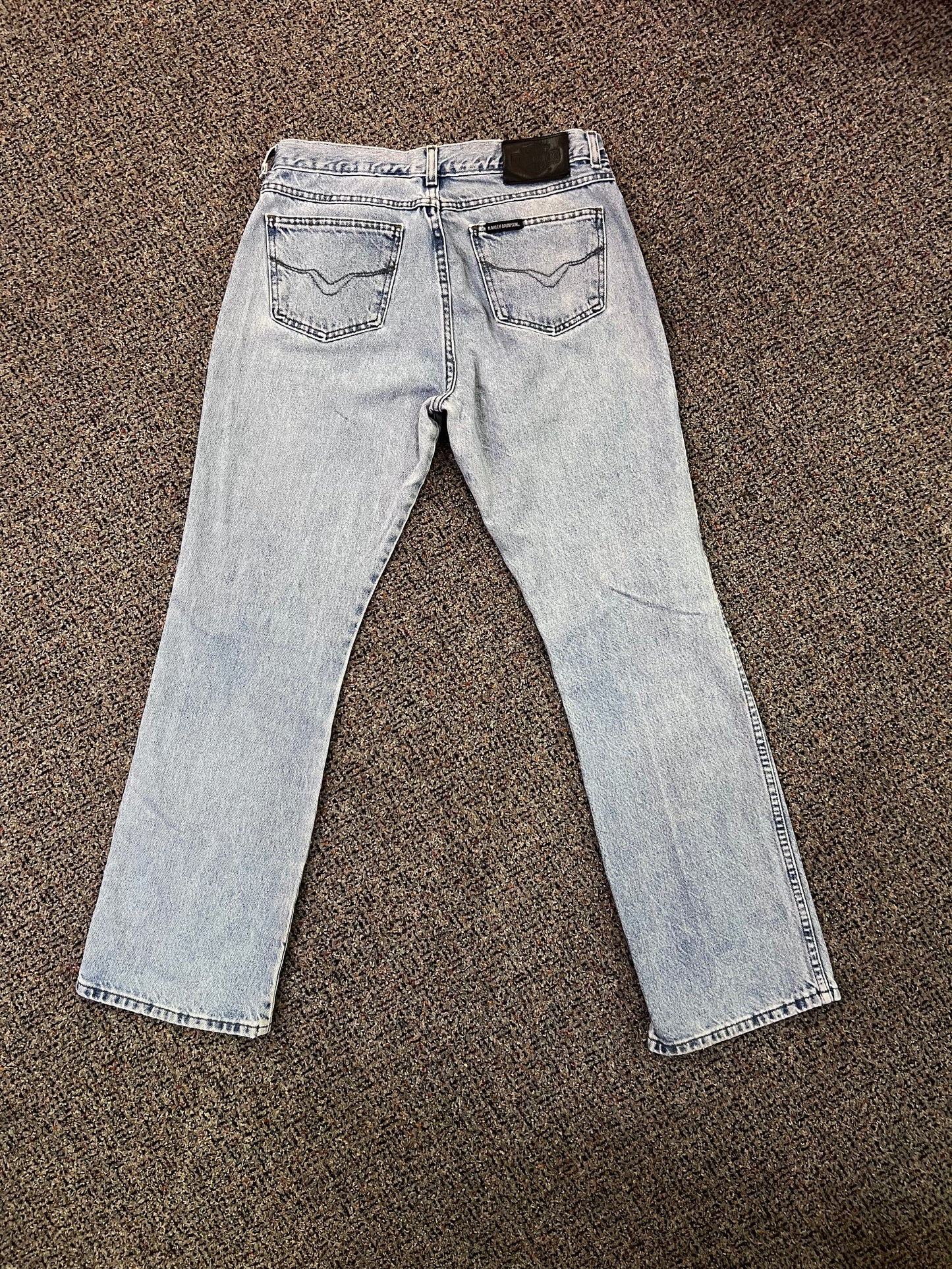Light Wash Harley Jeans