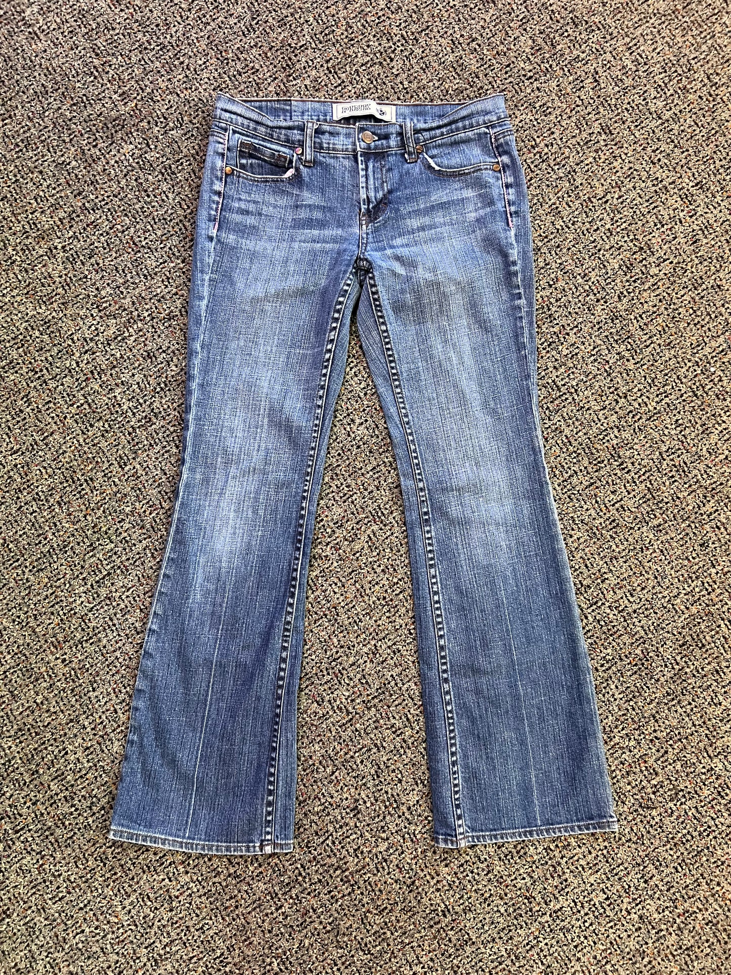 Y2K PINK Low Rise Jeans