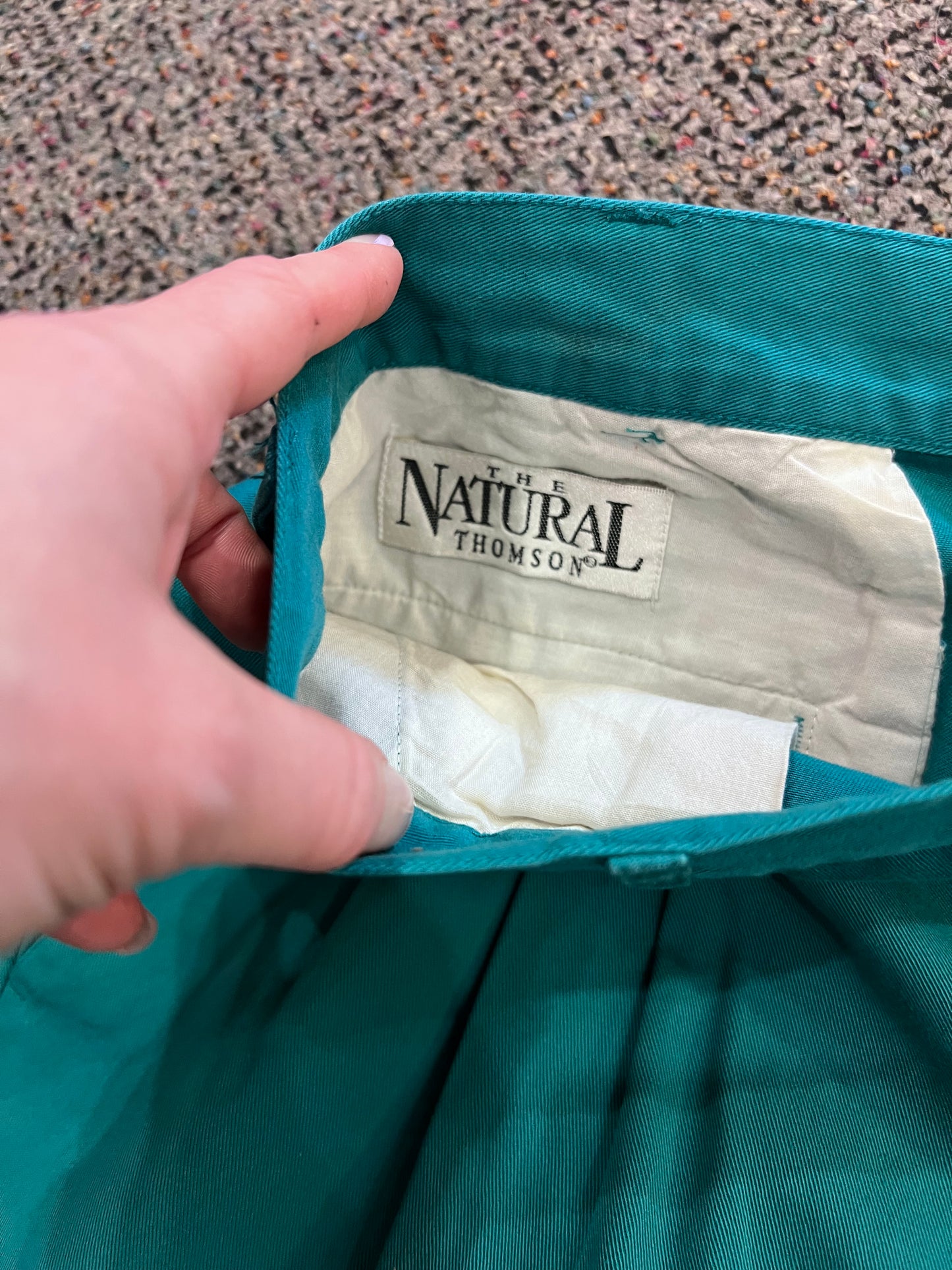 VTG The Natural Thomson Turquoise Shorts￼