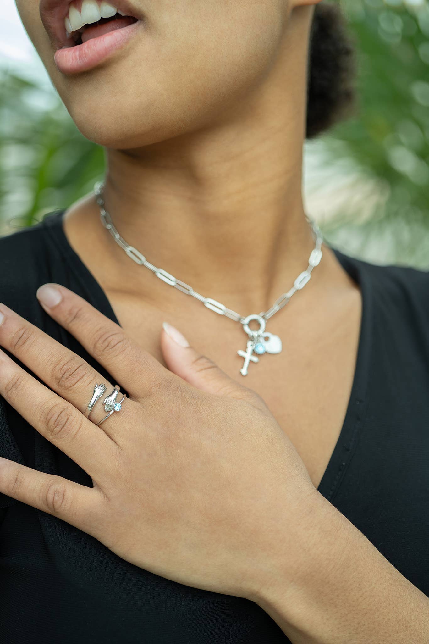 Charm Holder Necklace