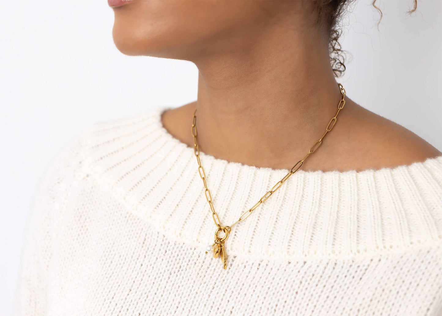 Angel Wing DIY Charm Necklace