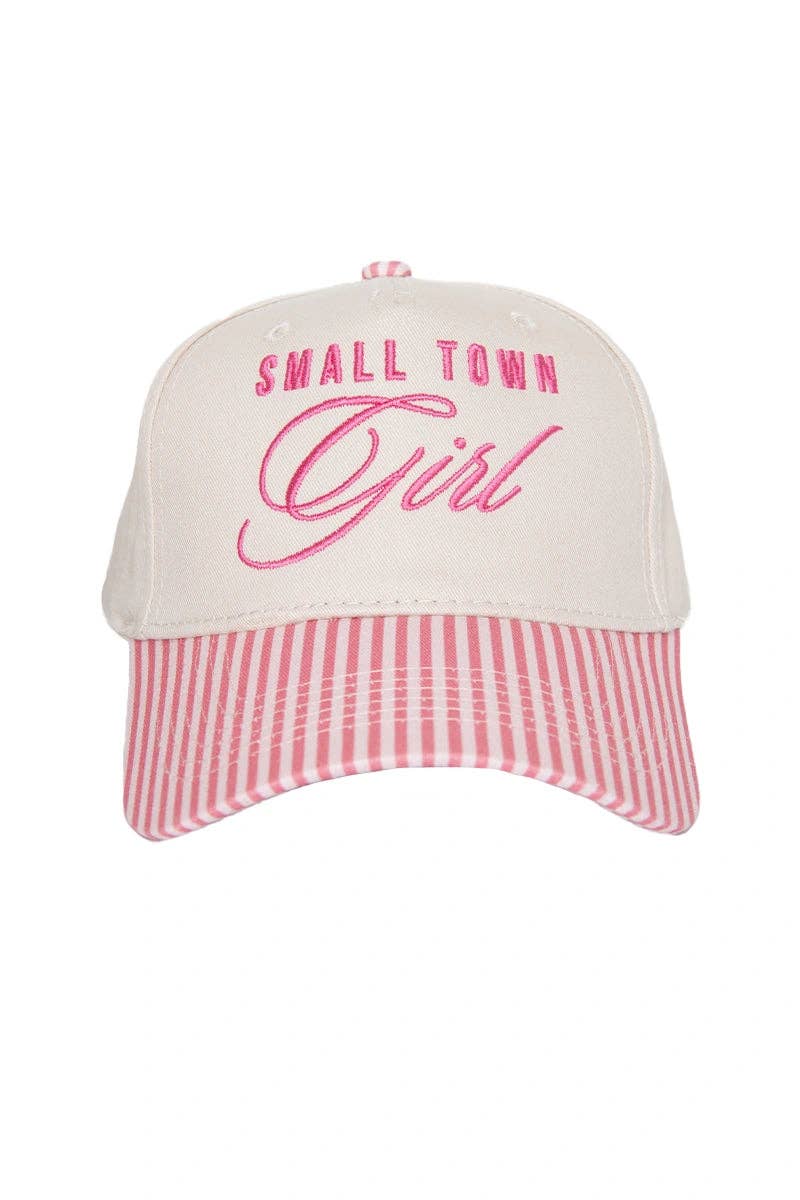 Small Town Girl Trucker Vintage Hat