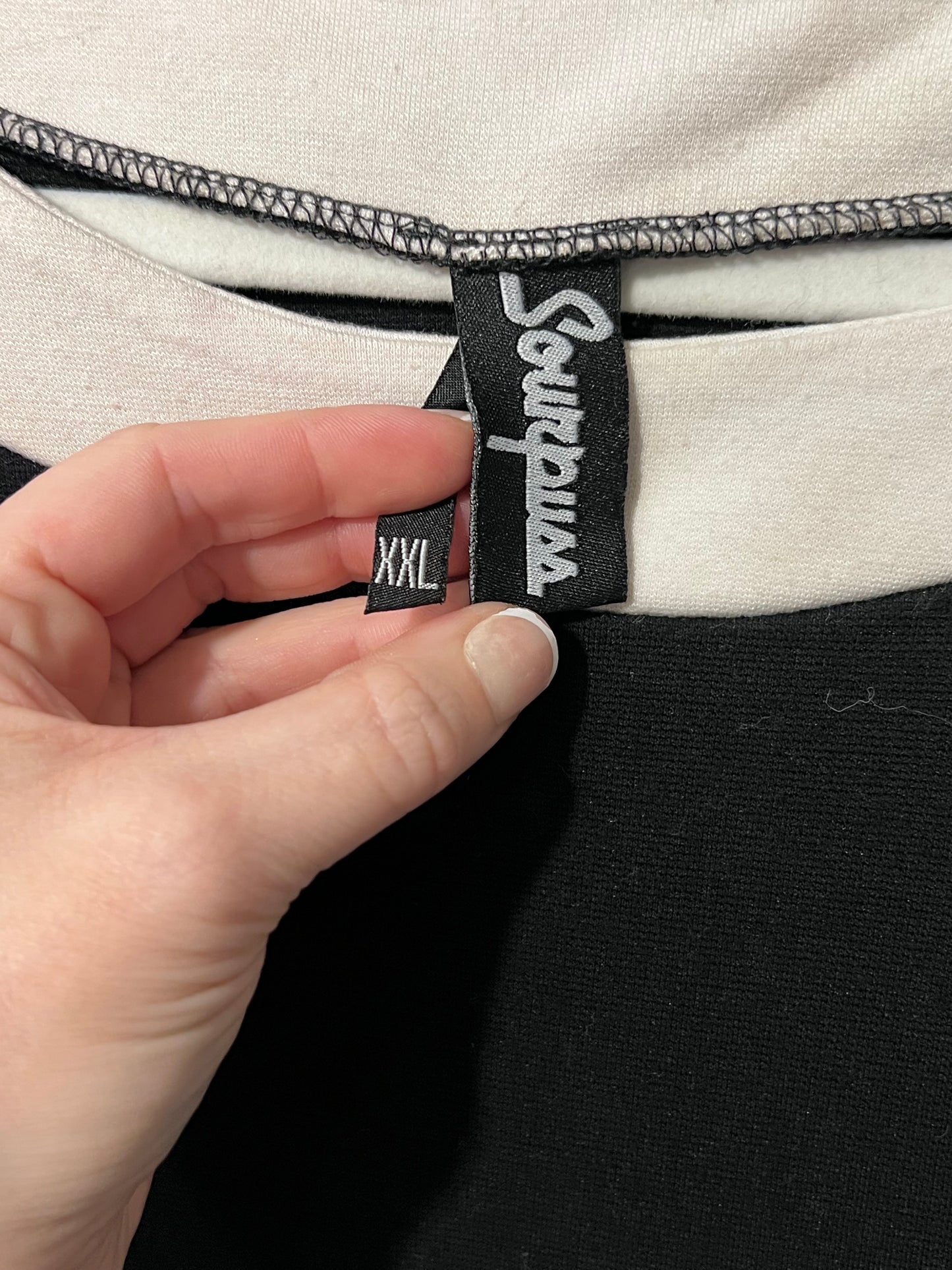 Sour Puss Y2K BLK/WHITE Dress