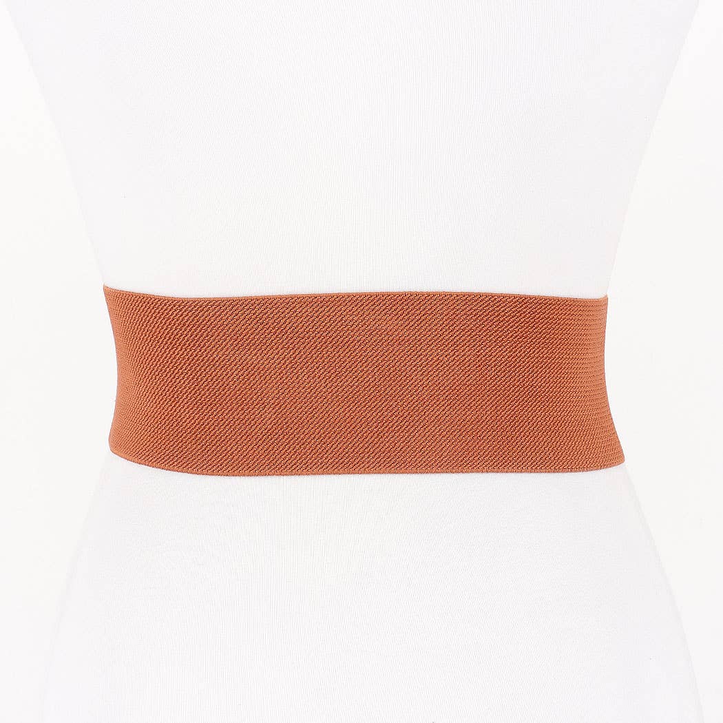 Suede Buckle Waist Belt