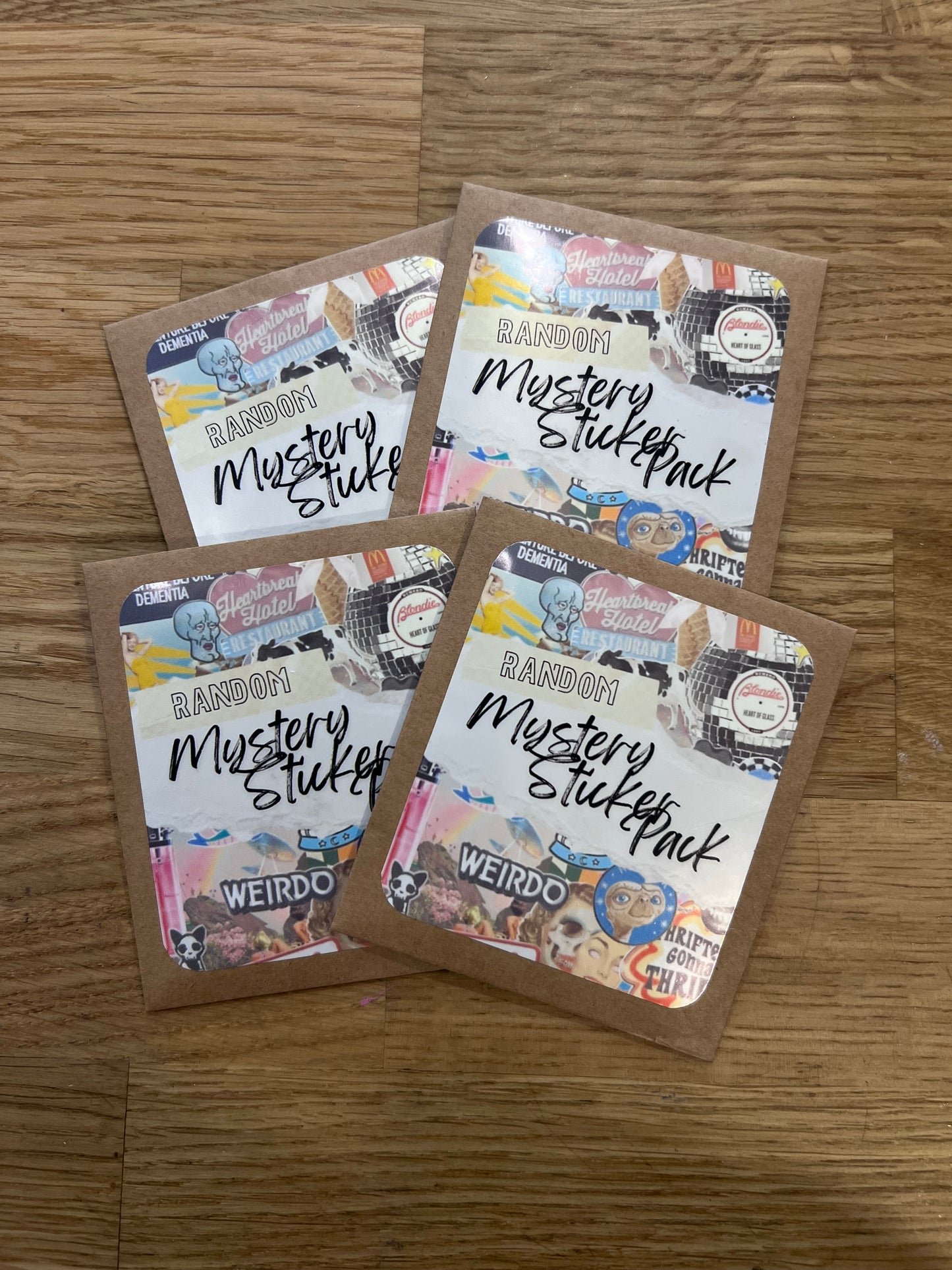 Mystery Sticker Packs