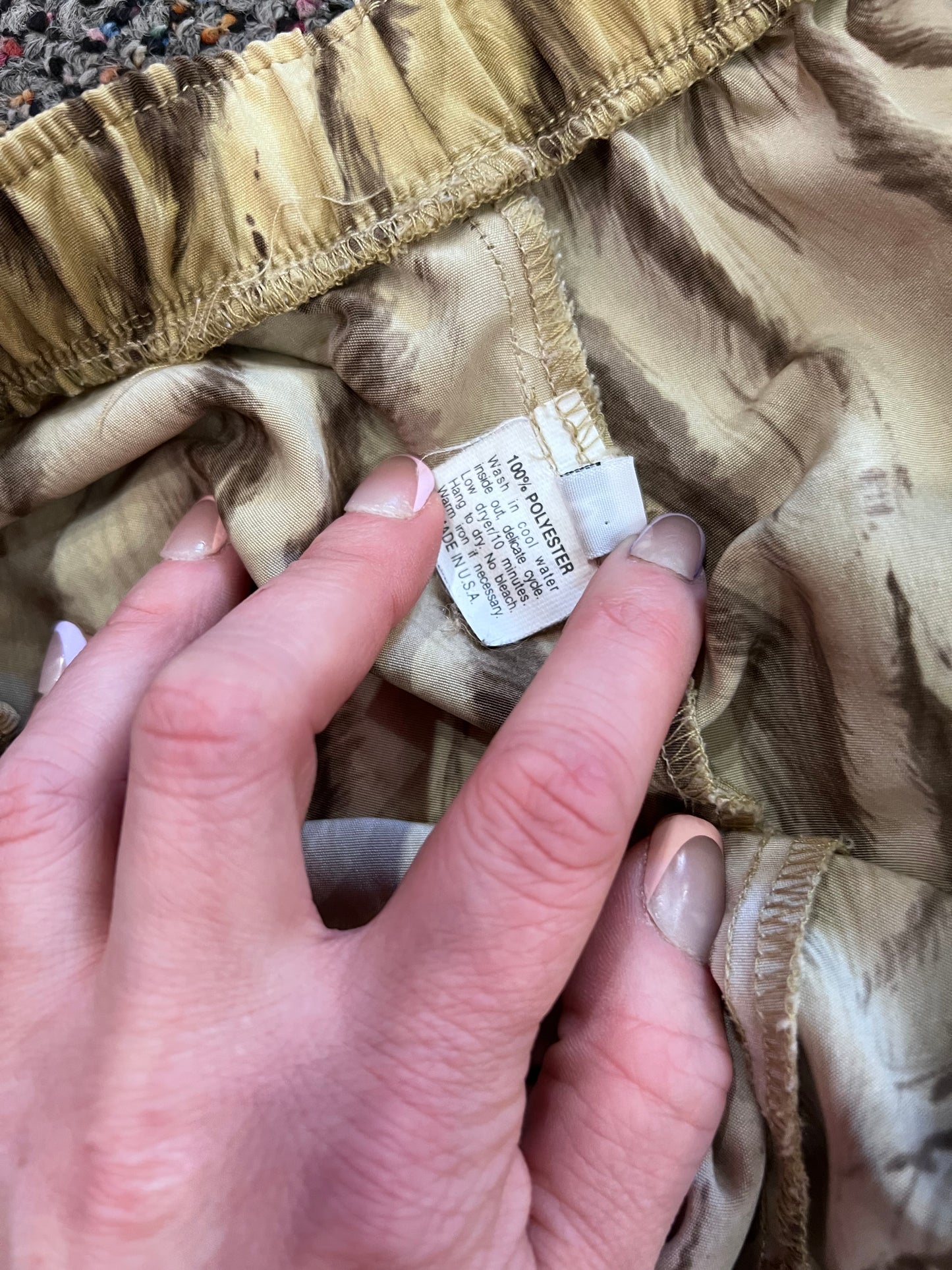 VTG Tiger Stripe Shorts
