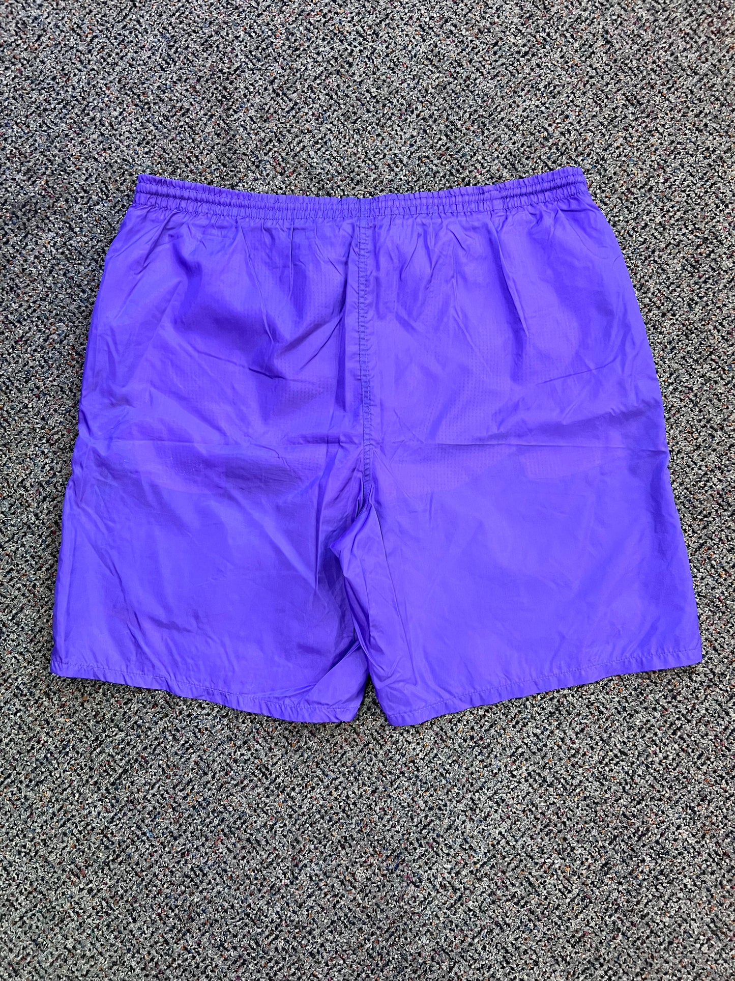 VTG LA GEAR Purple Windbreaker Shorts