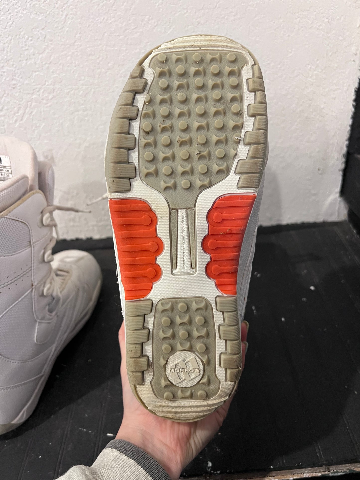 White Morrow Snowboarding Boots
