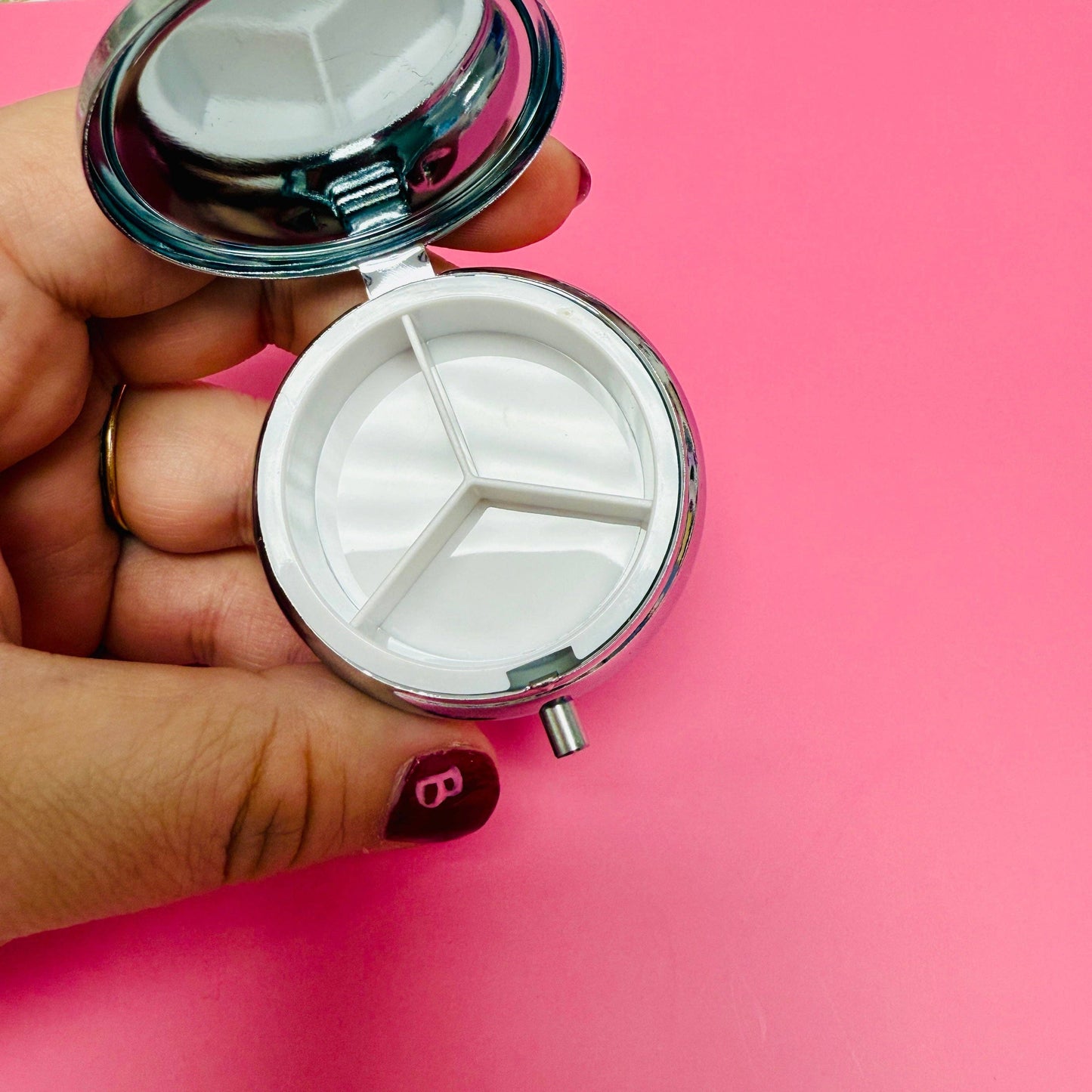 Purse Pill Box, Little Miss Anxious