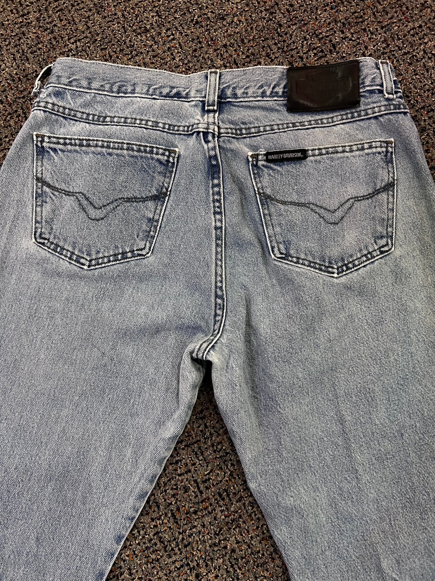 Light Wash Harley Jeans