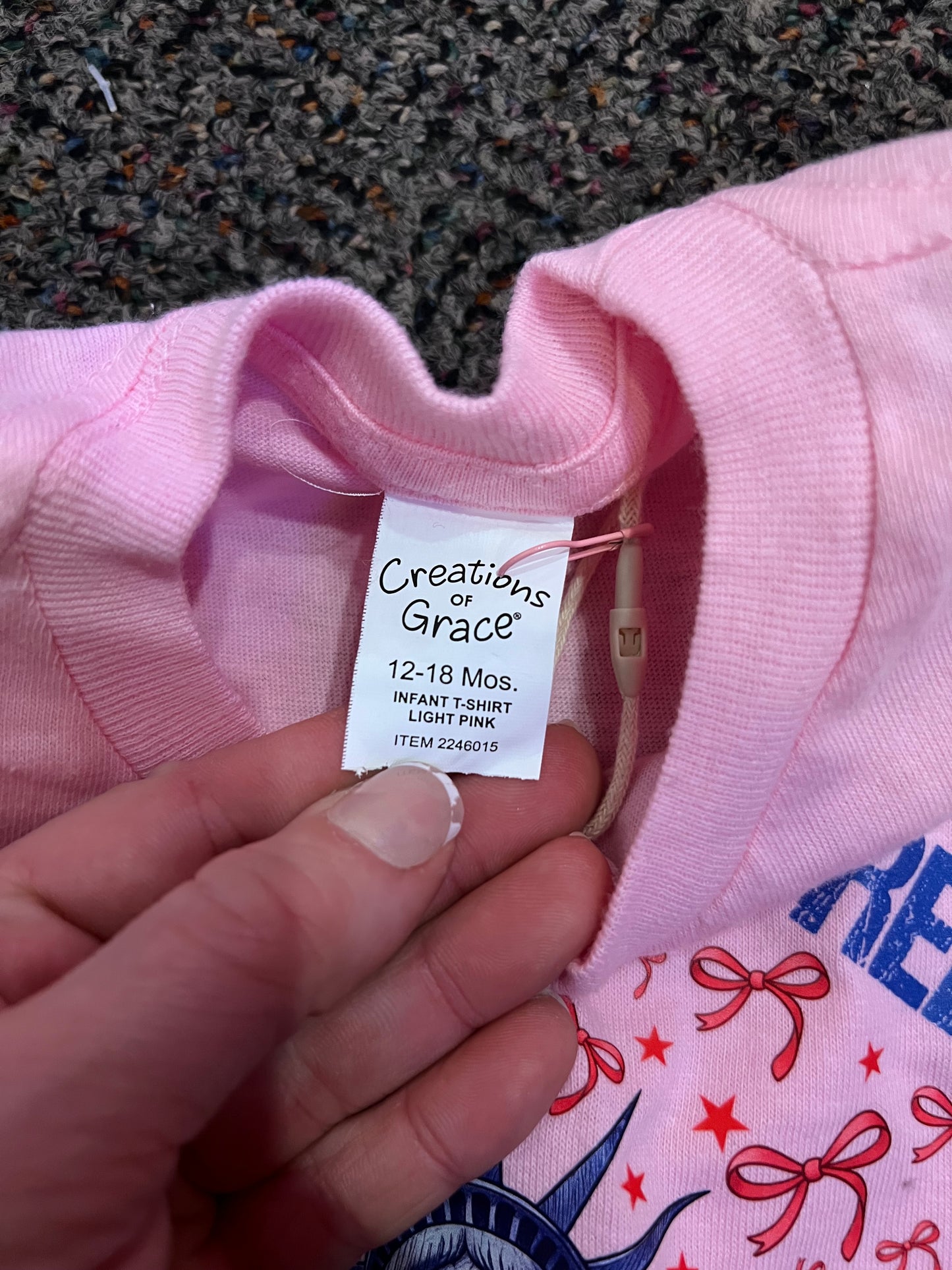 [URL] Pink America Graphic T-Shirt