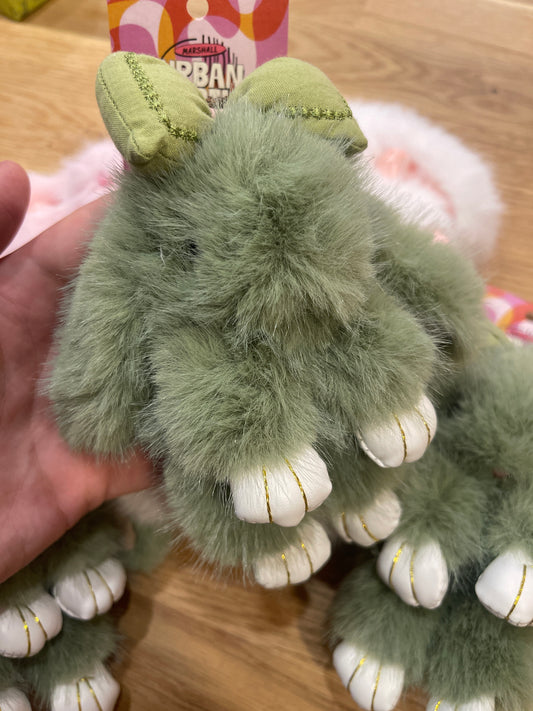 Fluffy Bunny Keychain