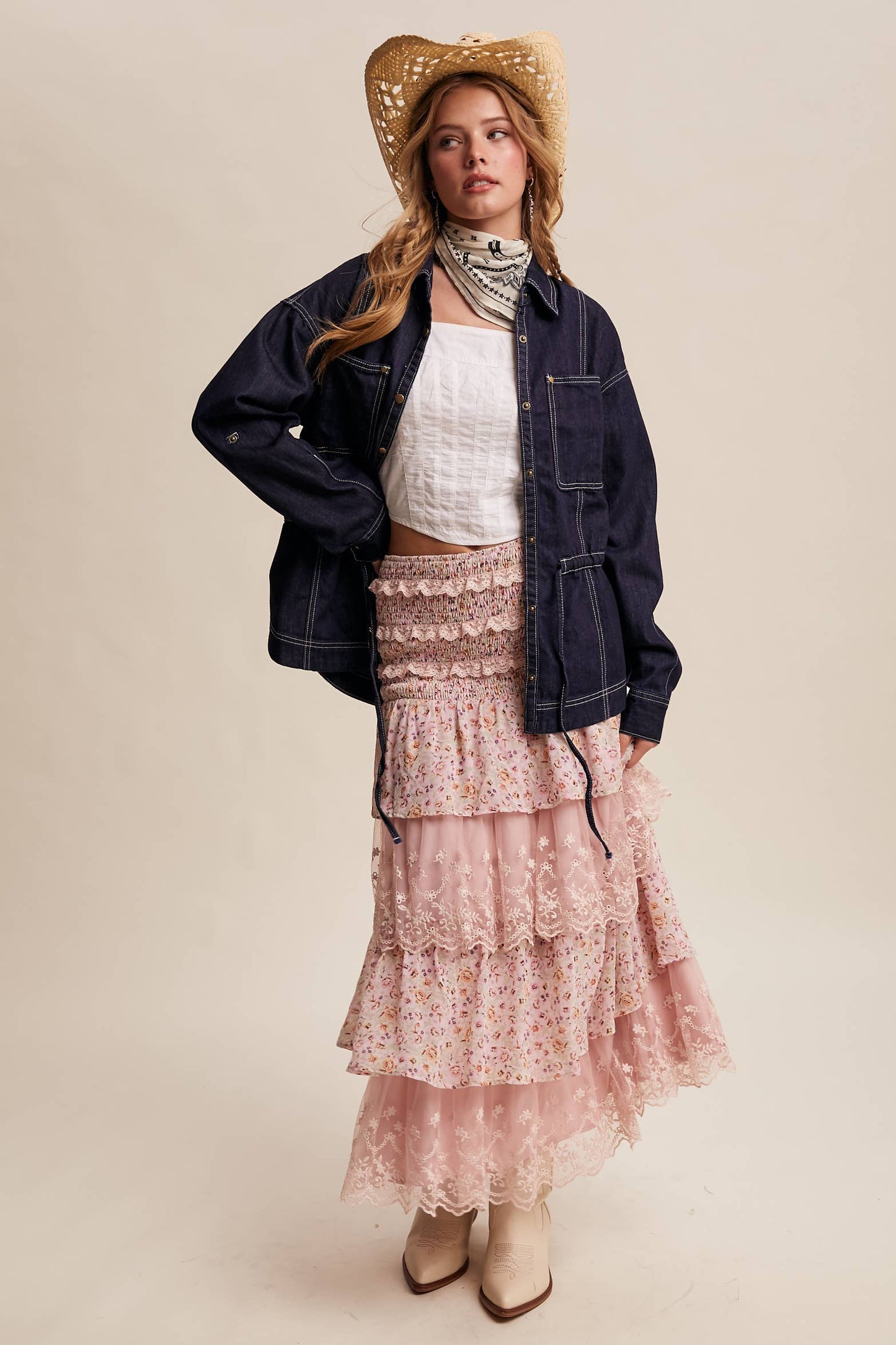 Denim Utility Jacket