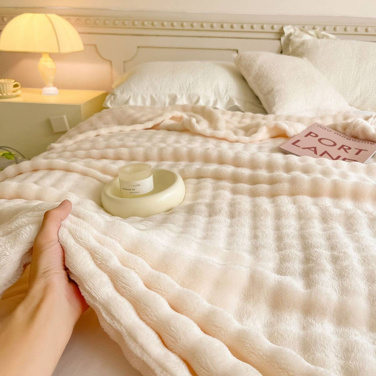 Double-Sided Fleece Blanket