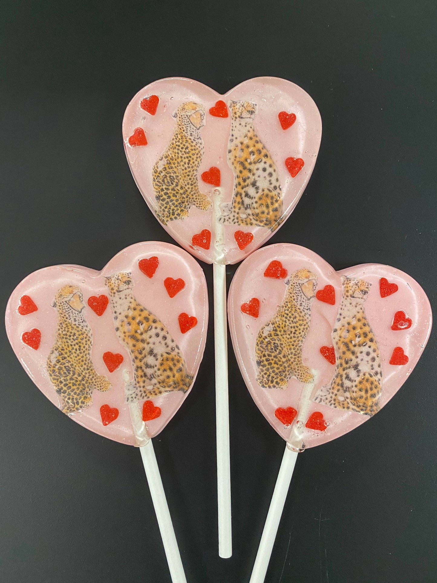 Leopard Love Lollipops