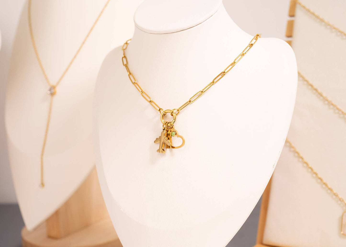 Charm Holder Necklace