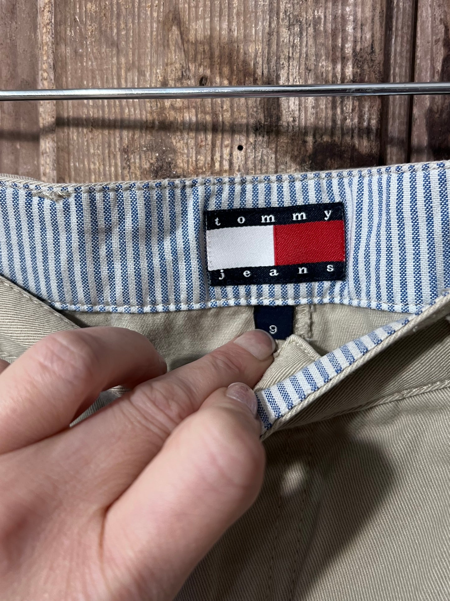 Tommy Jeans Khaki Skirt