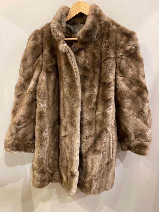 Brown Faux fur