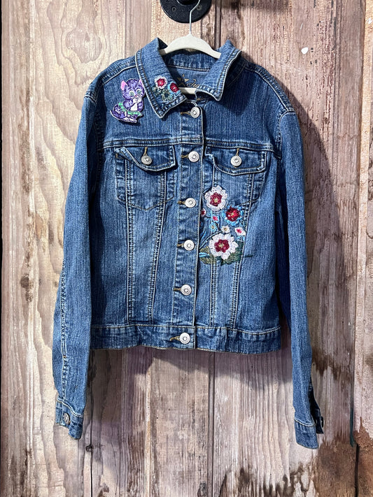 [URL] Arizona Jean Co. Embroidered Denim Jacket
