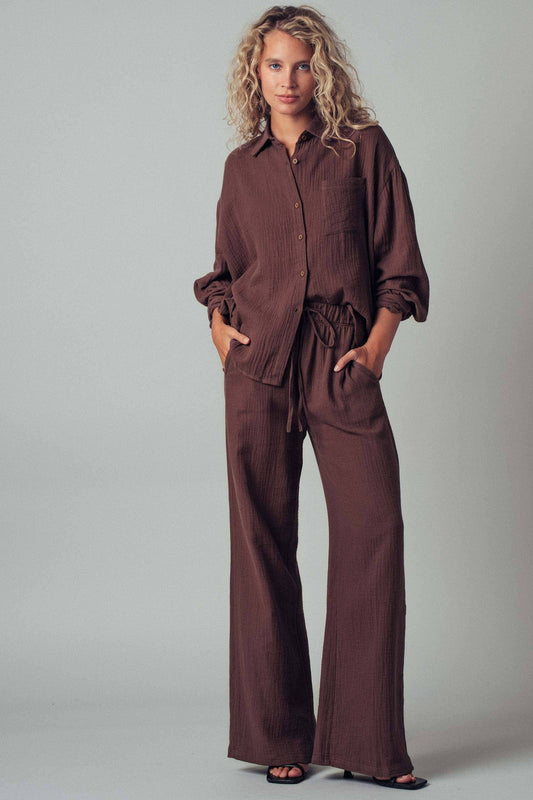 Cotton Gauze Lounge Set