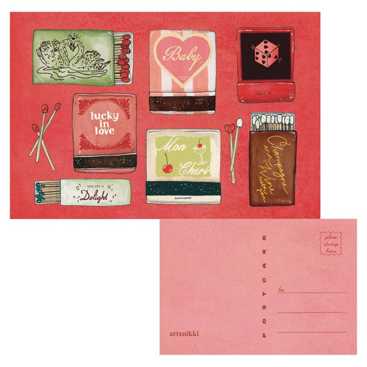 Art Collage Post Cards