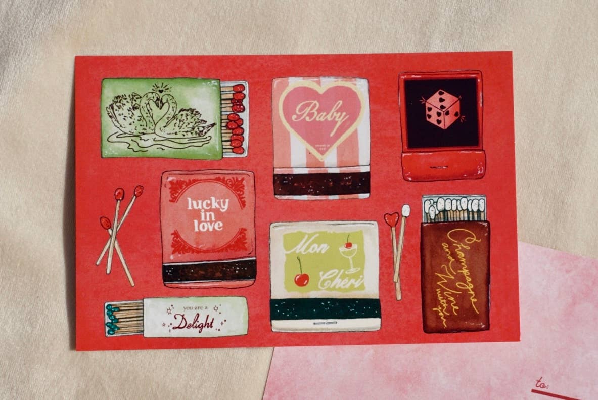 Art Collage Post Cards