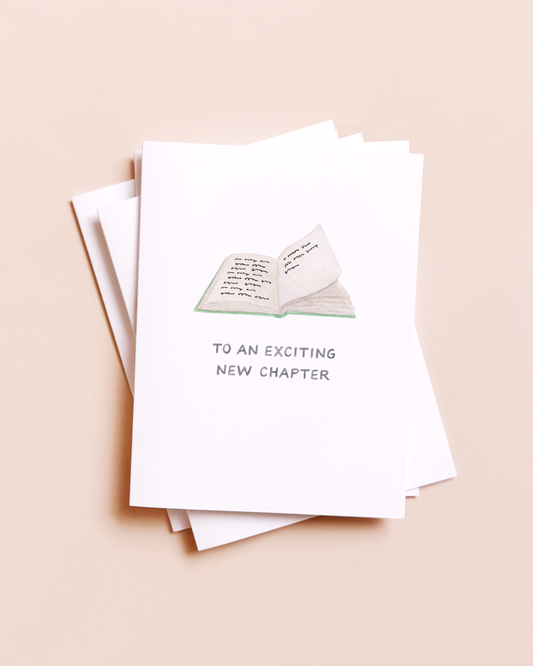 New Chapter Congrats Card