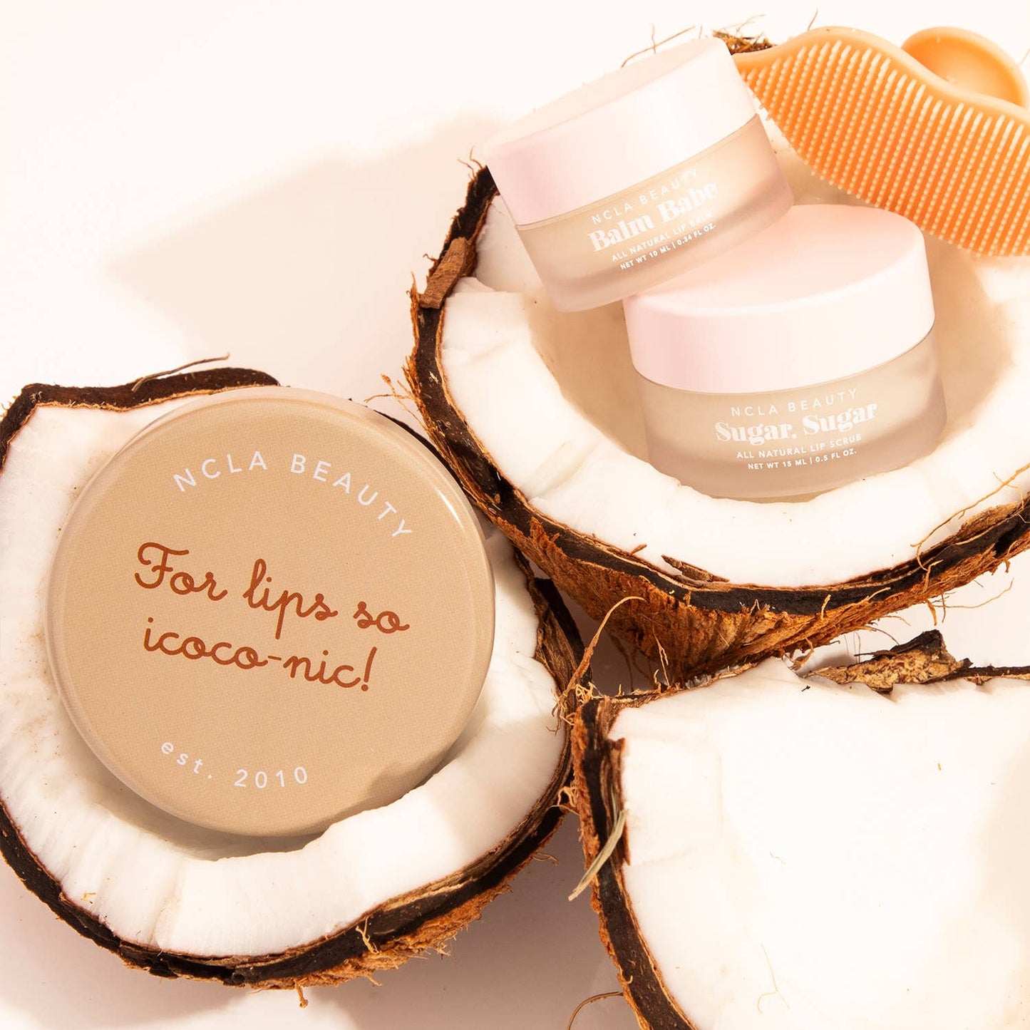 Coconut Vanilla Lip care set