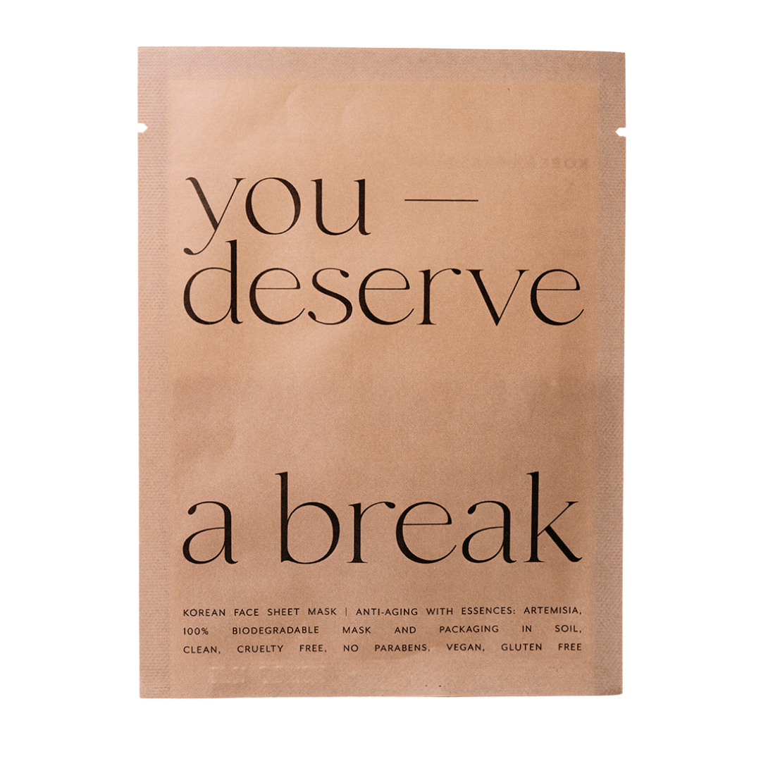 Korean Sheet Mask - You Deserve a Break