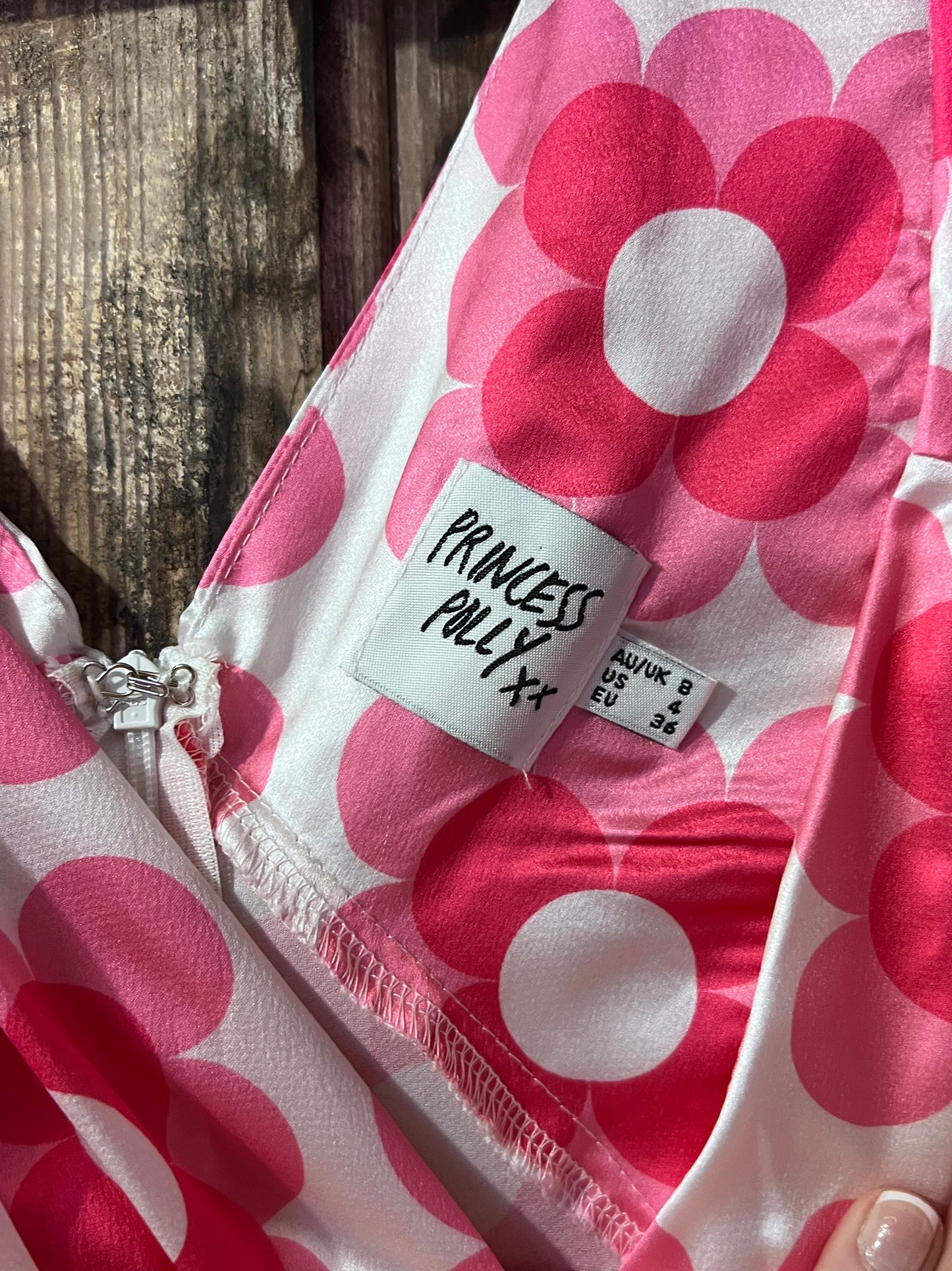 Princess Polly Pink Flower Dress