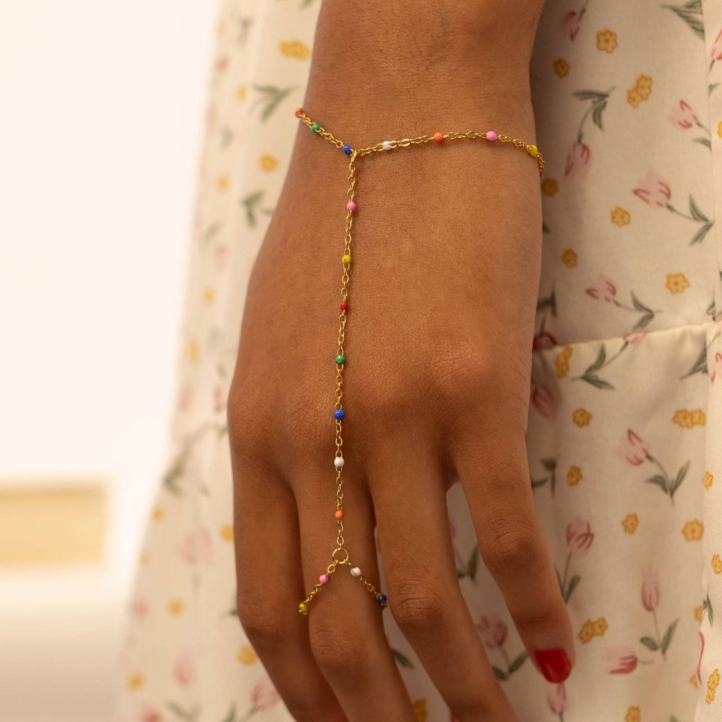 Multi Color Hand Chain