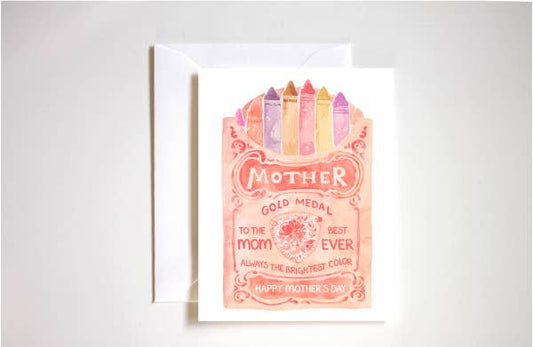 Brightest Color Mother's Day Card