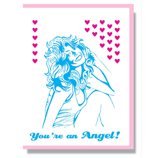 RIP Farrah Fawcett Card