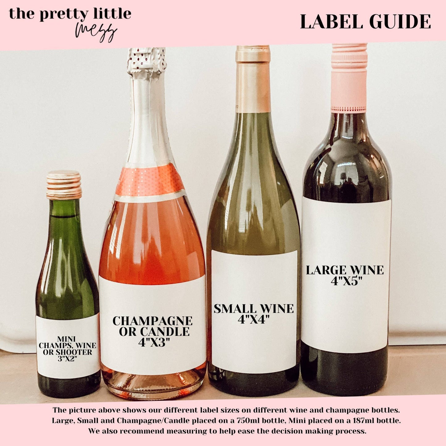 "Thank You For Everything" Wine Label
