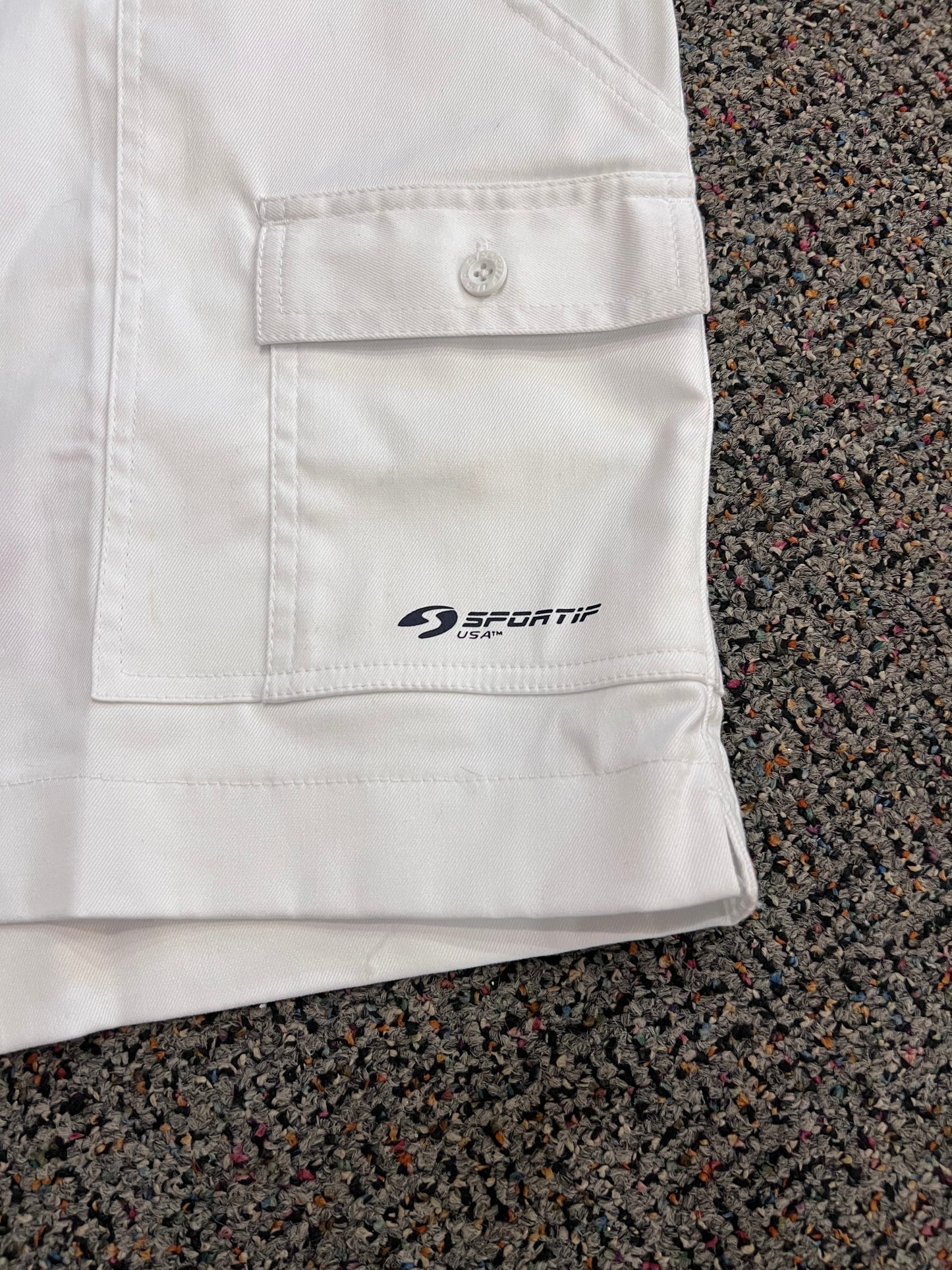 90’s SPORTIF White Shorts