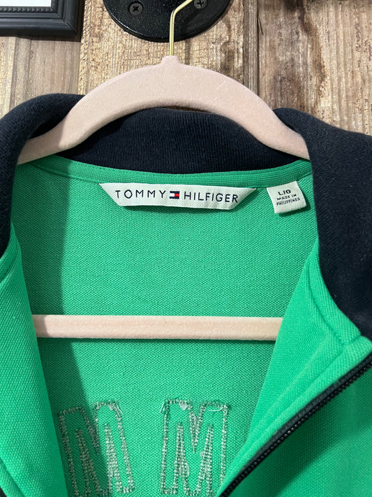 VTG Tommy Hilfiger Green Zip Up