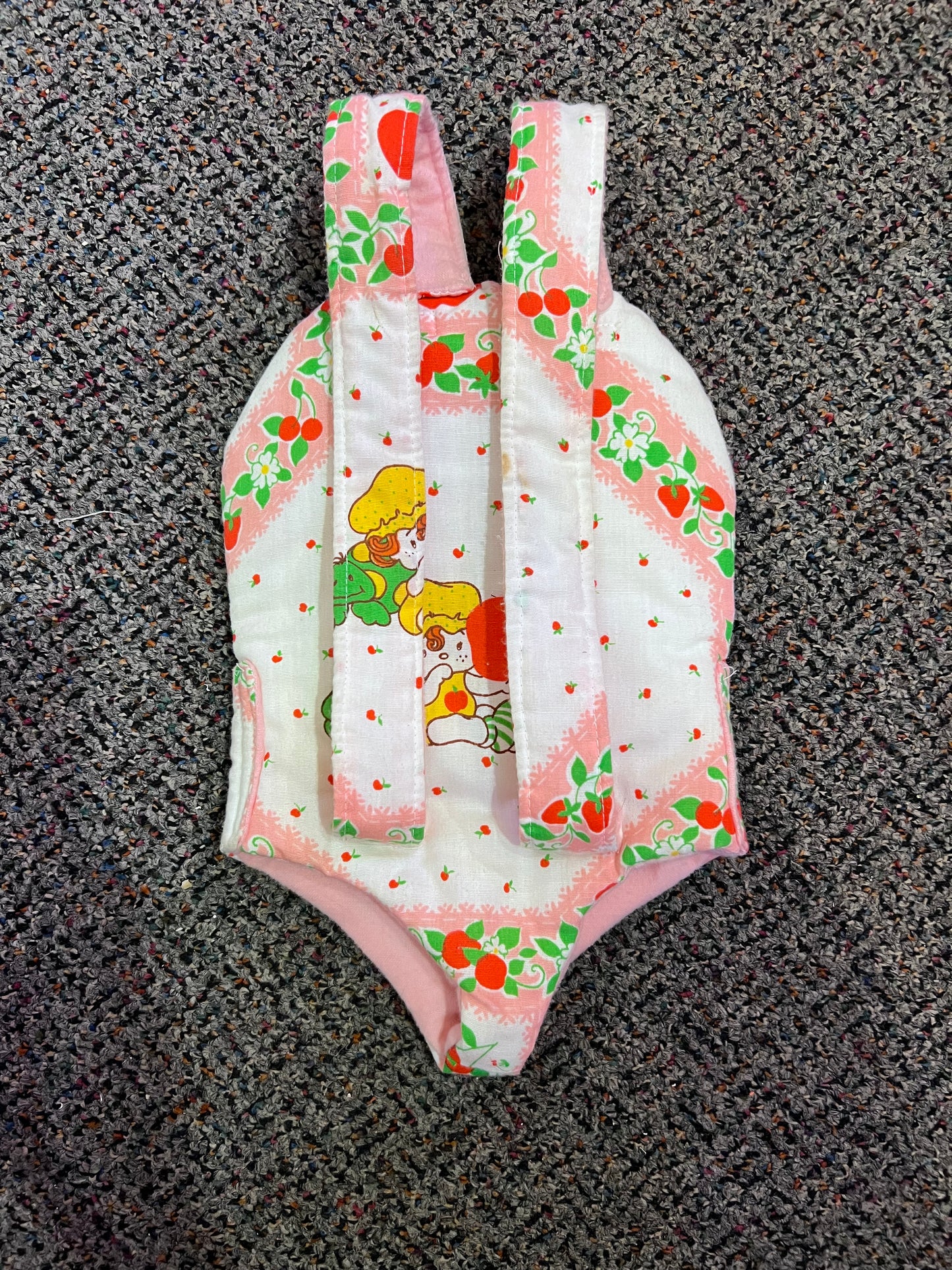 [URL] VTG Strawberry Shortcake Handmade Doll Backpack