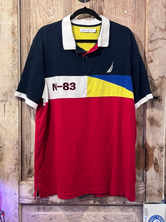 Y2K Nautica Short Sleeve Polo
