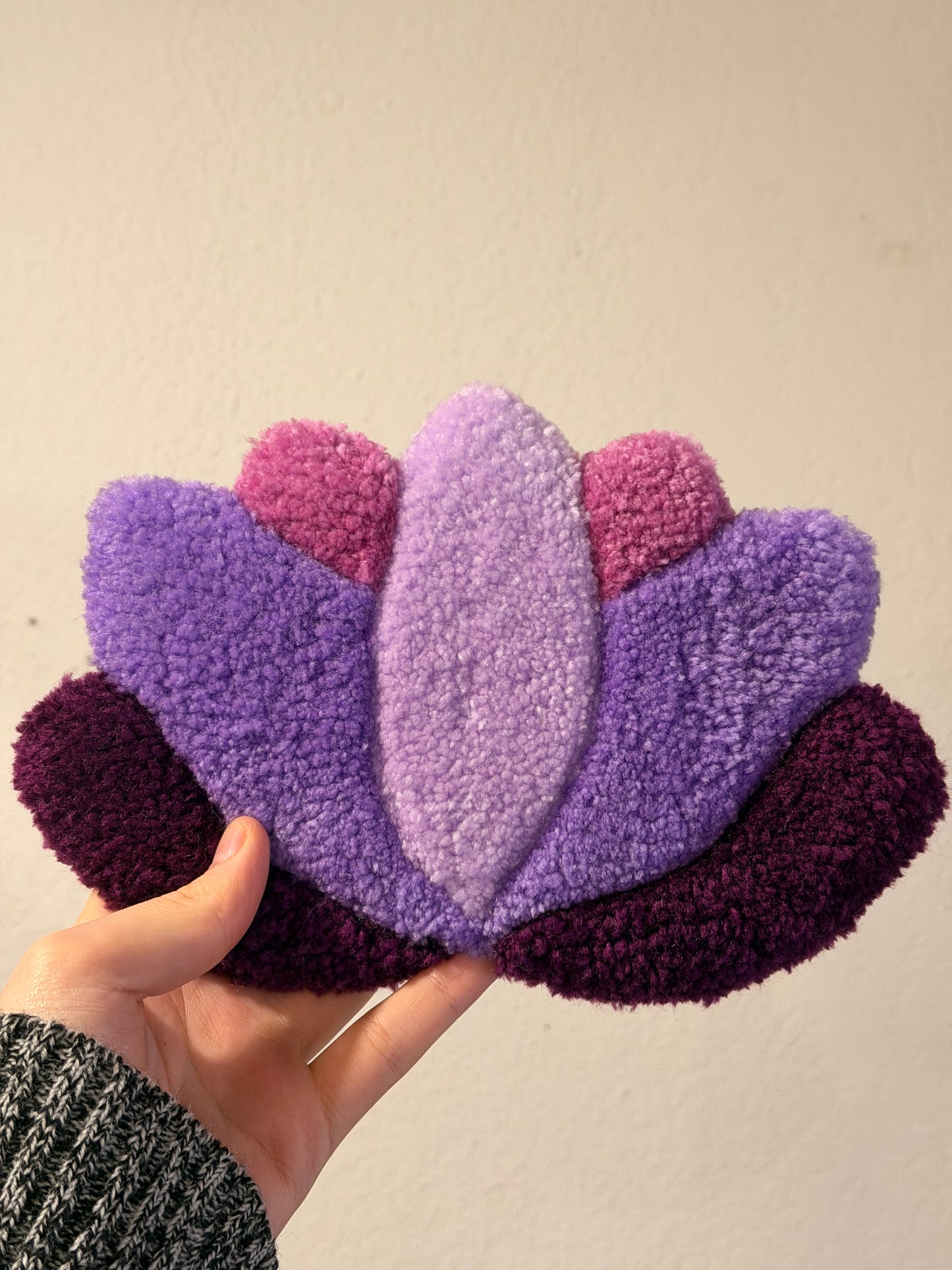 Lotus Wall Rug Art