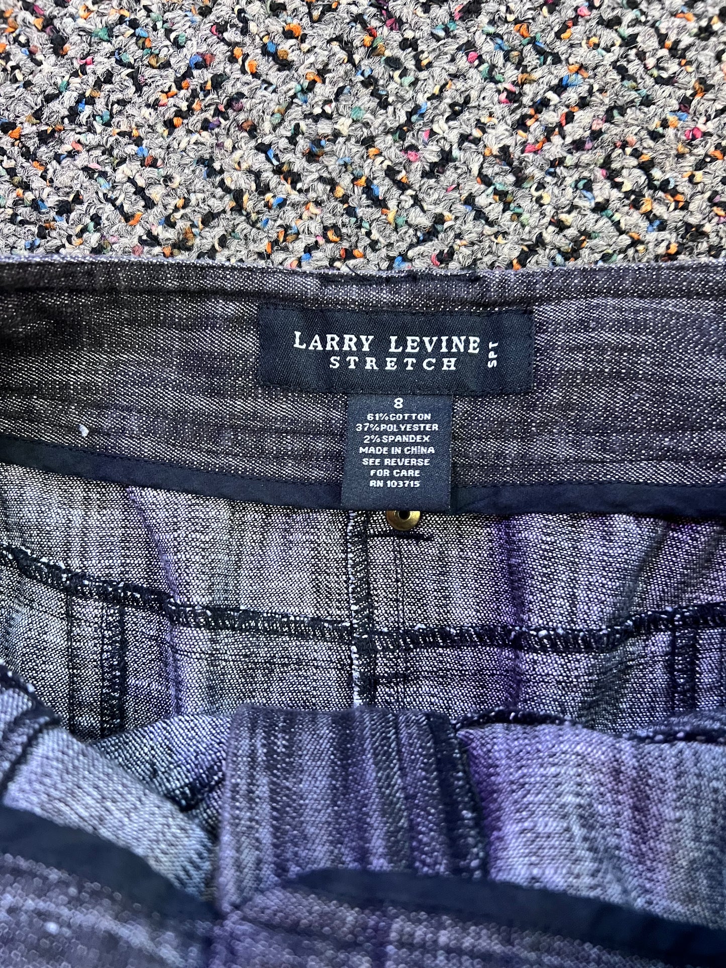 Larry Lavine Dusty Black Midi Skirt